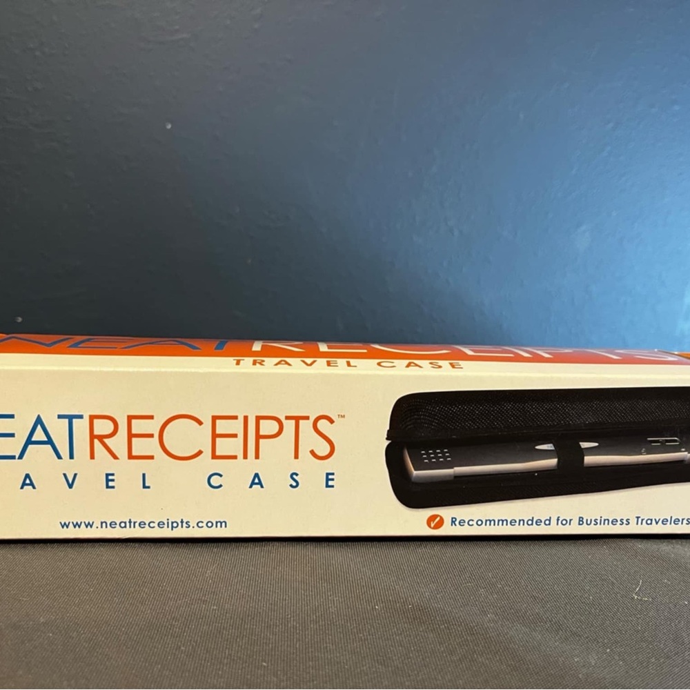 Neat Receipt Travel Case Only New